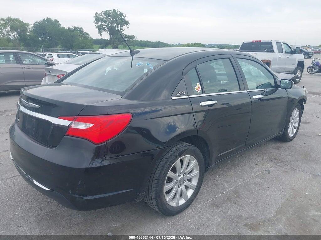 1C3CCBCG4EN151513 2014 CHRYSLER 200 photo no. 4