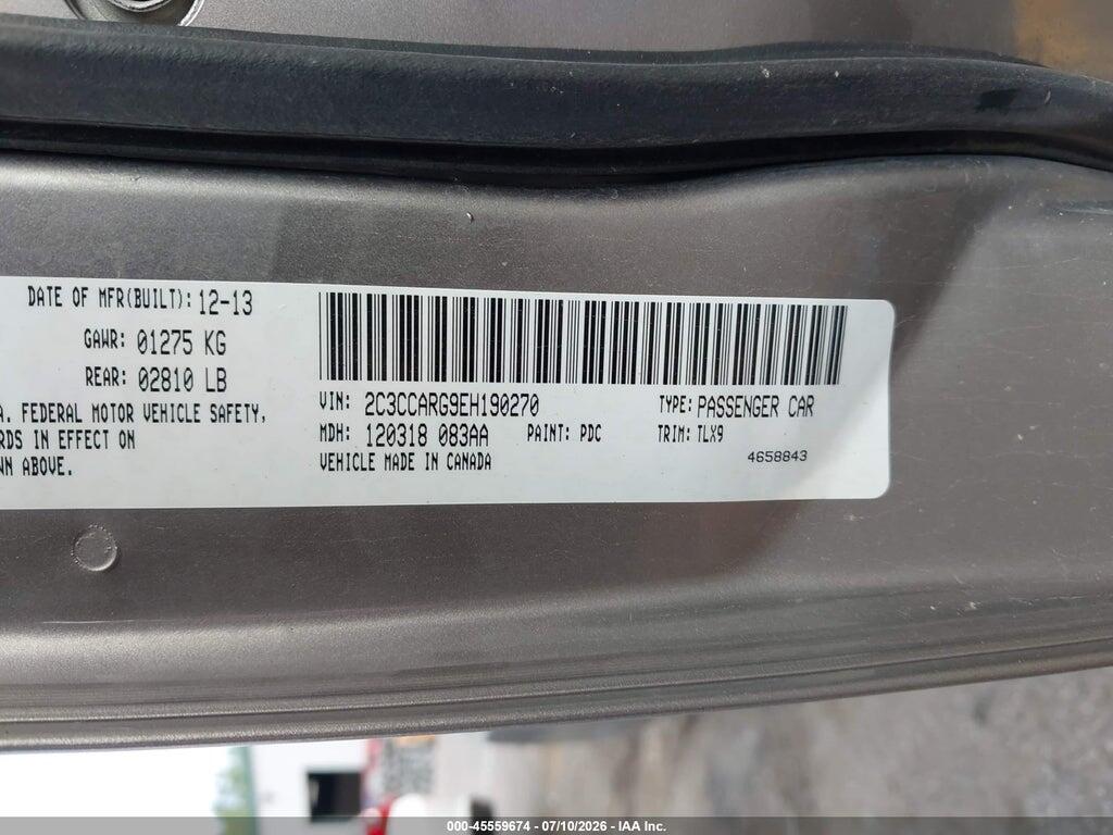 2C3CCARG9EH190270 2014 CHRYSLER 300 photo no. 9