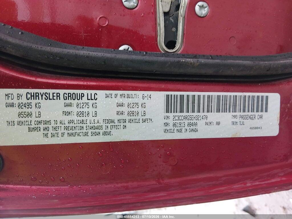2C3CCARG5EH321470 2014 CHRYSLER 300 photo no. 9