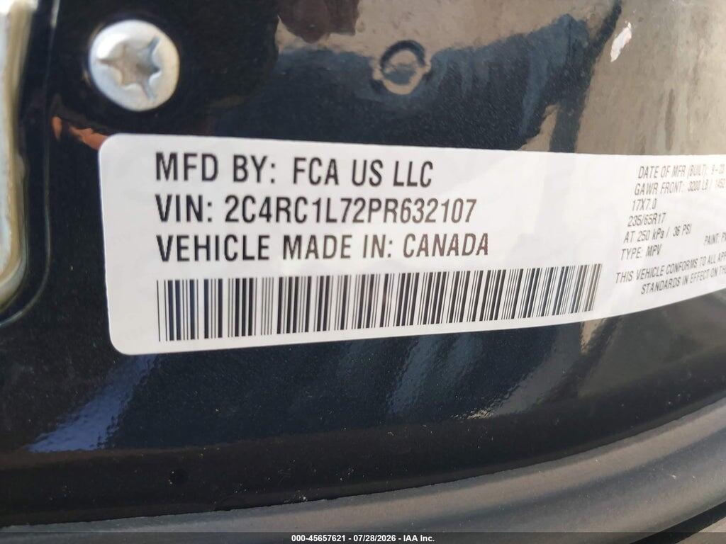 2C4RC1L72PR632107 2023 CHRYSLER PACIFICA HYBRID photo no. 9