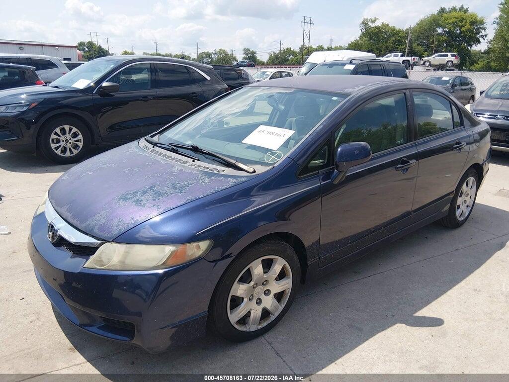 2HGFA1F59AH573347 2010 HONDA CIVIC photo no. 2