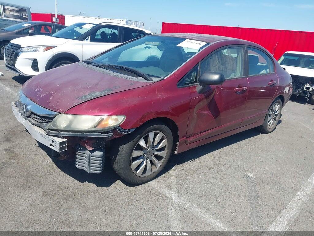 19XFA1F58AE067020 2010 HONDA CIVIC photo no. 2