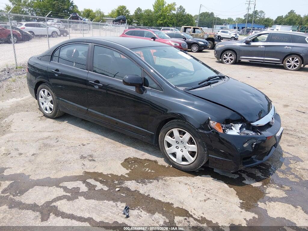 2HGFA1F55AH327864 2010 HONDA CIVIC photo no. 1