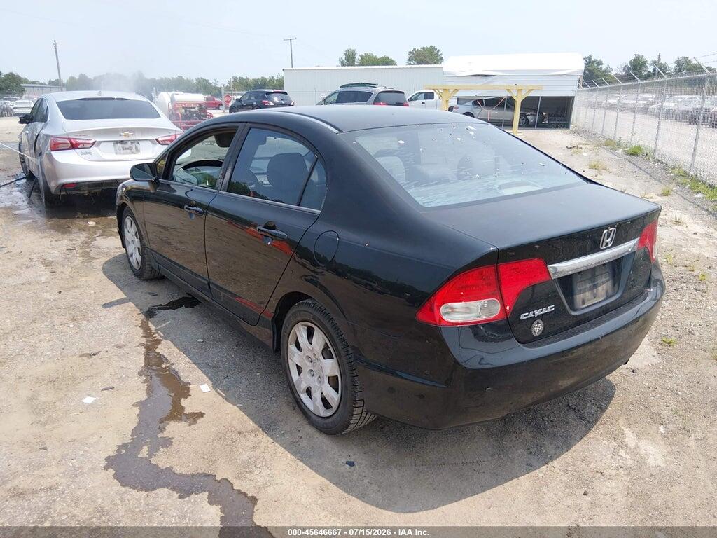 2HGFA1F55AH327864 2010 HONDA CIVIC photo no. 3