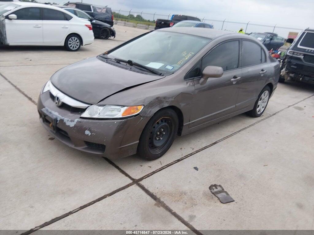 2HGFA1F50AH567629 2010 HONDA CIVIC photo no. 2
