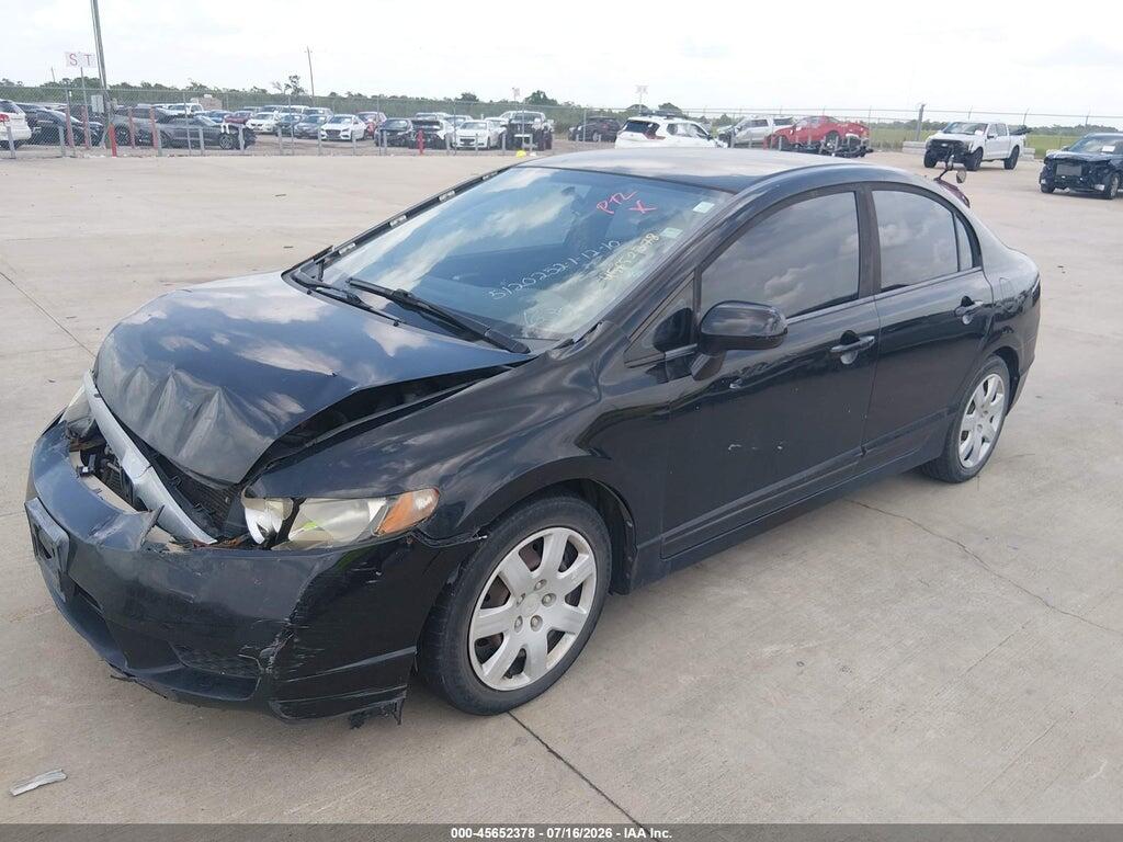 19XFA1F53AE021630 2010 HONDA CIVIC photo no. 2