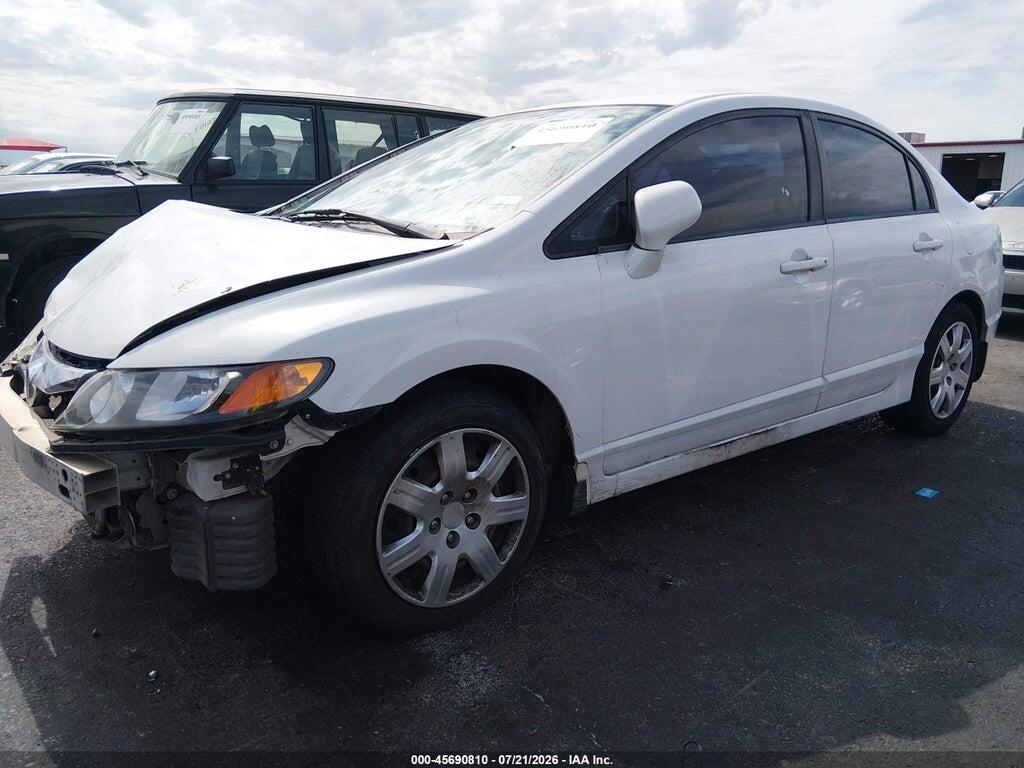 2HGFA1F52AH500837 2010 HONDA CIVIC photo no. 2