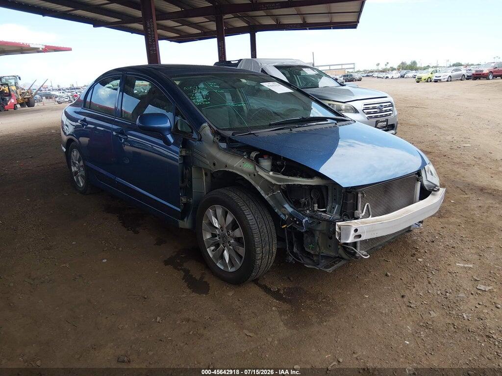 19XFA1F86AE060772 2010 HONDA CIVIC photo no. 1