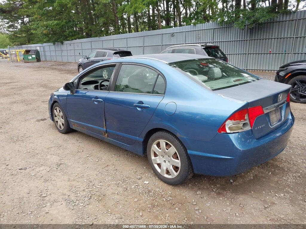 2HGFA1F56AH500789 2010 HONDA CIVIC photo no. 3