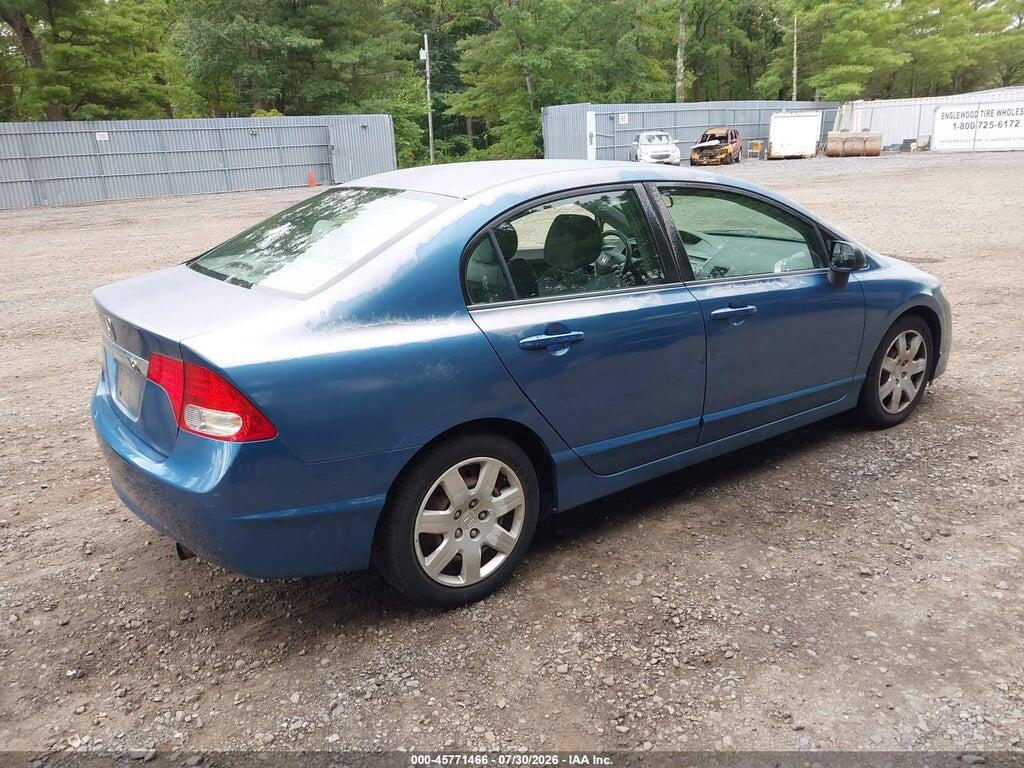 2HGFA1F56AH500789 2010 HONDA CIVIC photo no. 4