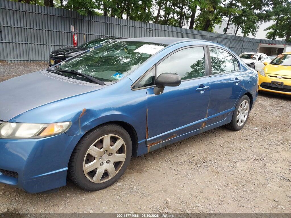 2HGFA1F56AH500789 2010 HONDA CIVIC photo no. 6
