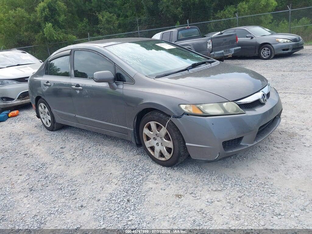 2HGFA1F55AH501237 2010 HONDA CIVIC photo no. 1