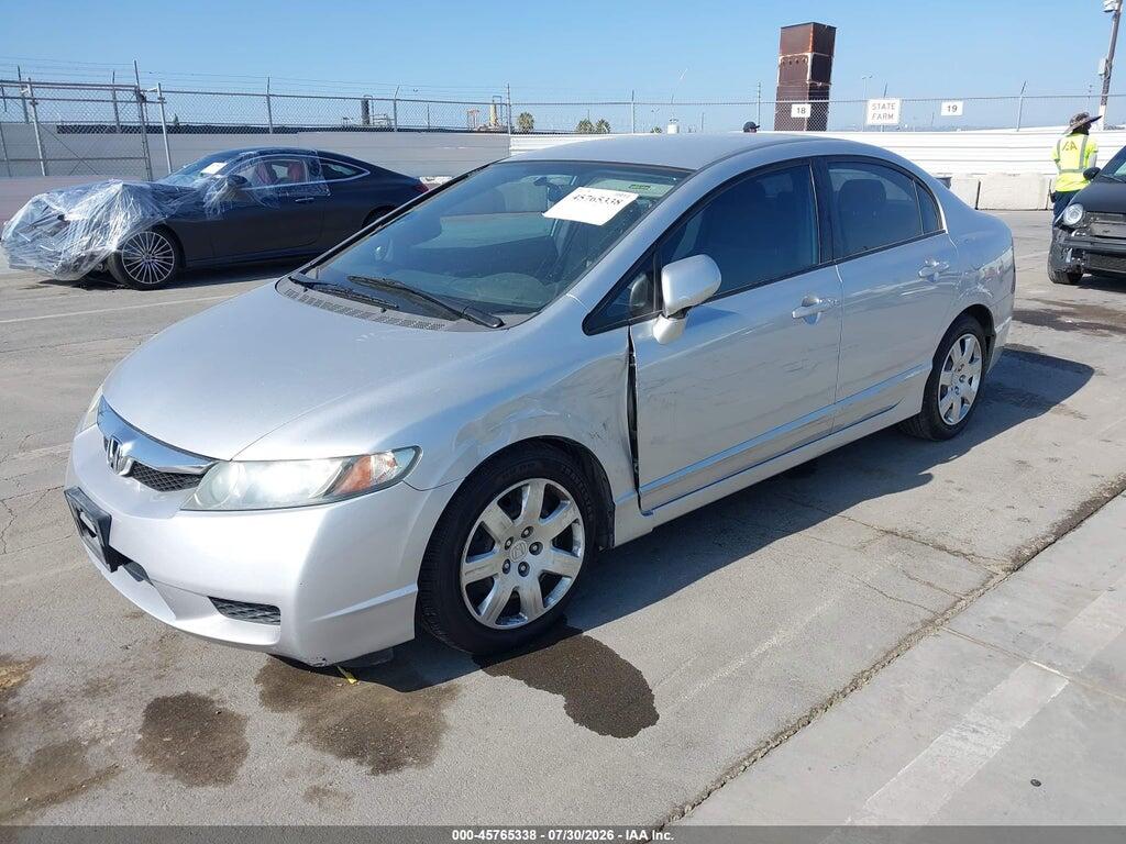 2HGFA1F52AH305143 2010 HONDA CIVIC photo no. 2