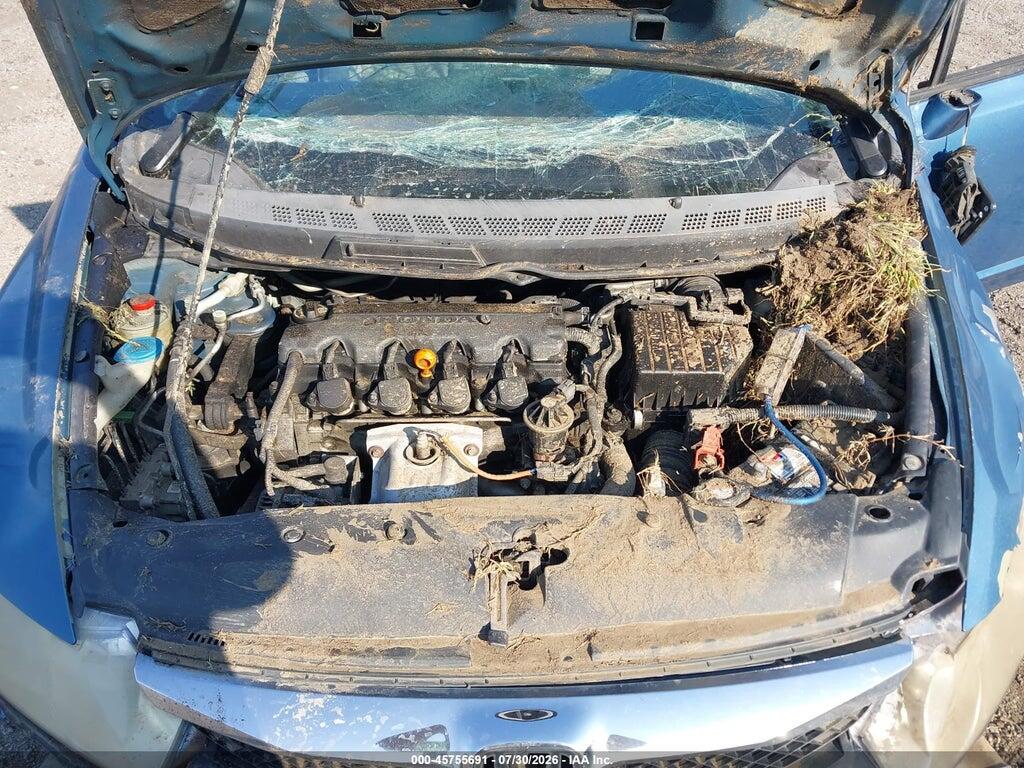 2HGFA1F5XAH320165 2010 HONDA CIVIC photo no. 10