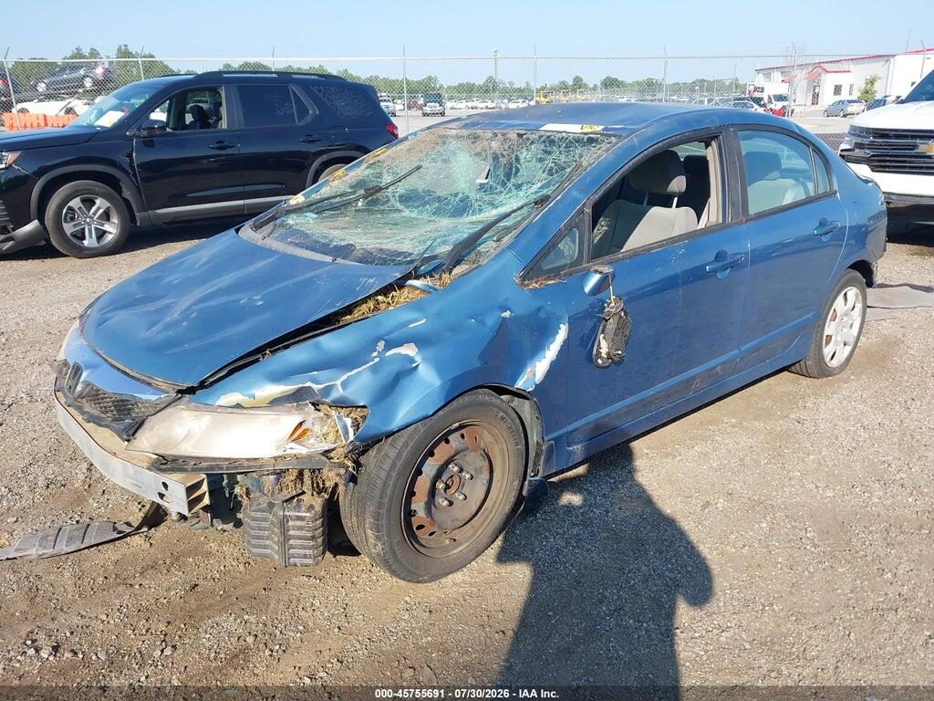 2HGFA1F5XAH320165 2010 HONDA CIVIC photo no. 2