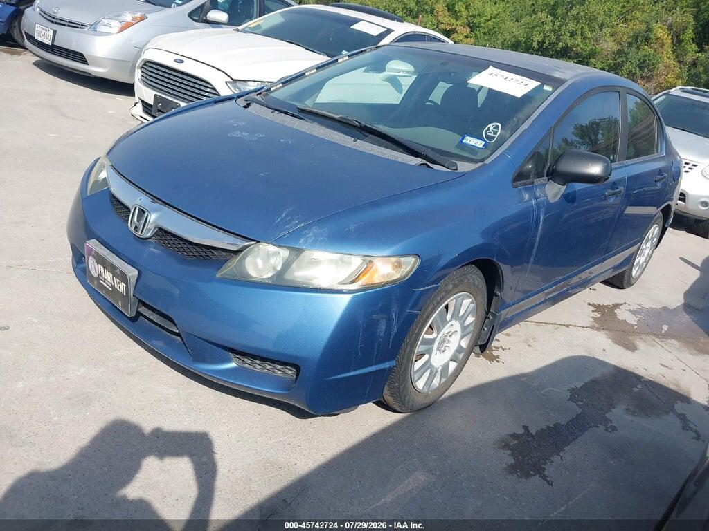 19XFA1F37AE016316 2010 HONDA CIVIC photo no. 2