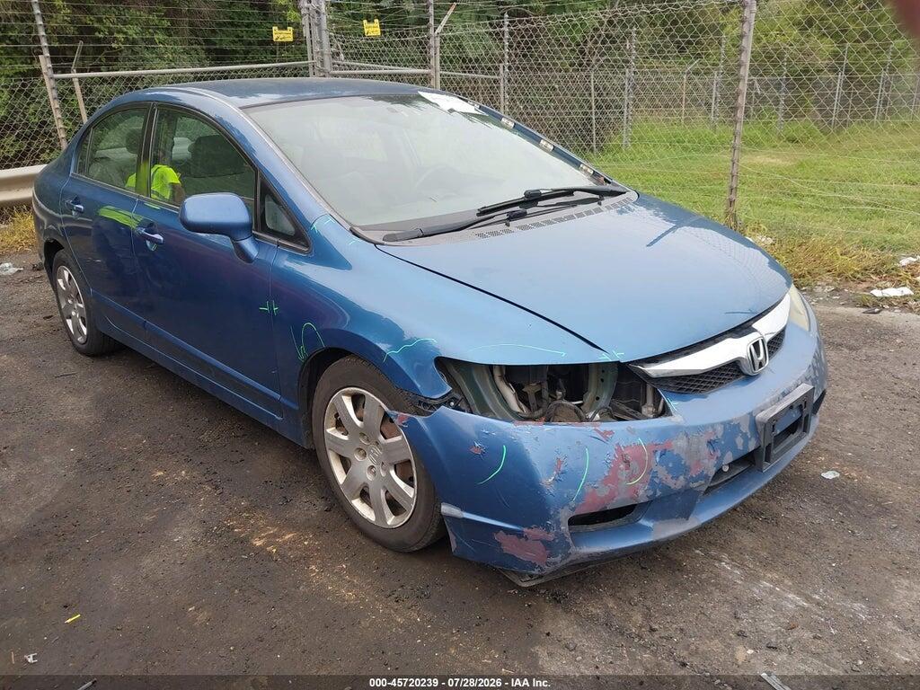 2HGFA1F52AH302484 2010 HONDA CIVIC photo no. 1