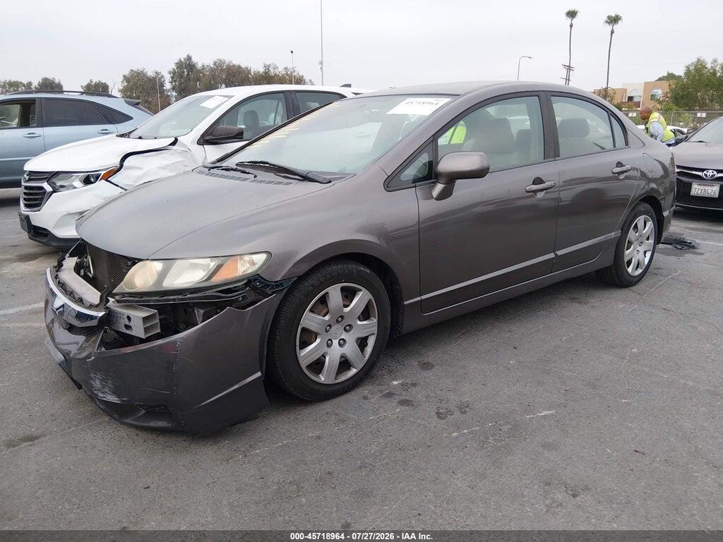 19XFA1F50AE009032 2010 HONDA CIVIC photo no. 2