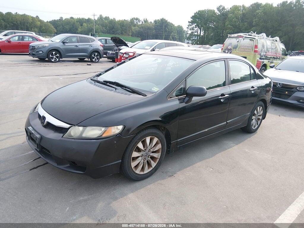 2HGFA1F87AH313880 2010 HONDA CIVIC photo no. 2