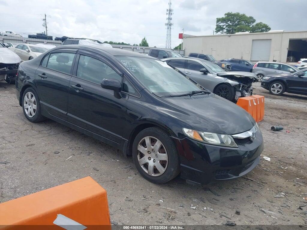2HGFA1F58AH332380 2010 HONDA CIVIC photo no. 1