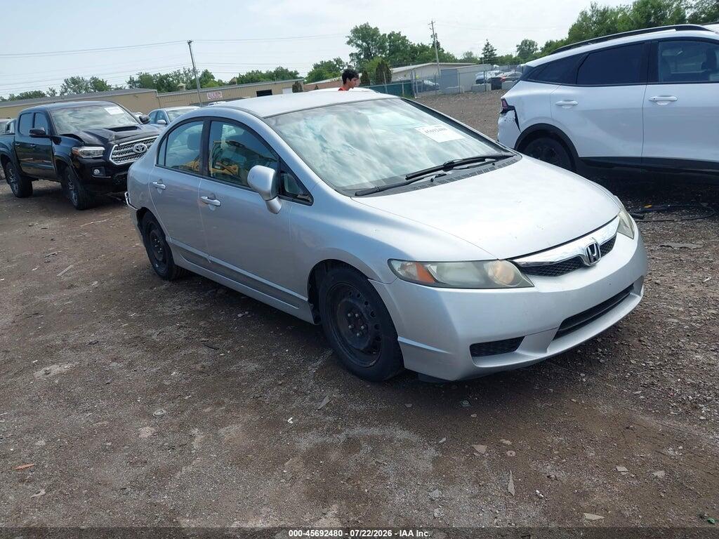 19XFA1F55AE086124 2010 HONDA CIVIC photo no. 1