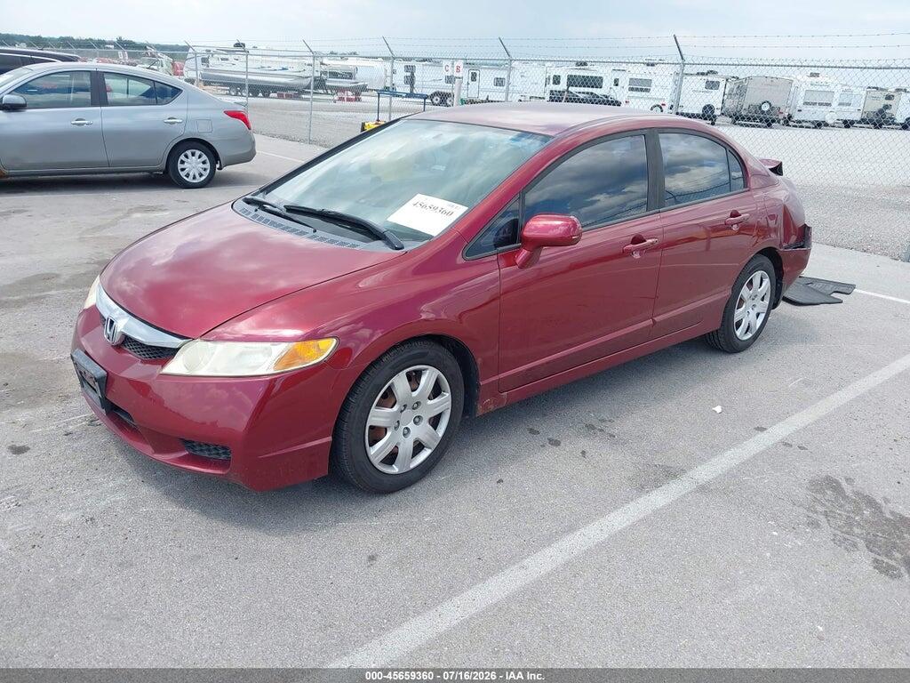 19XFA1F57AE025163 2010 HONDA CIVIC photo no. 2