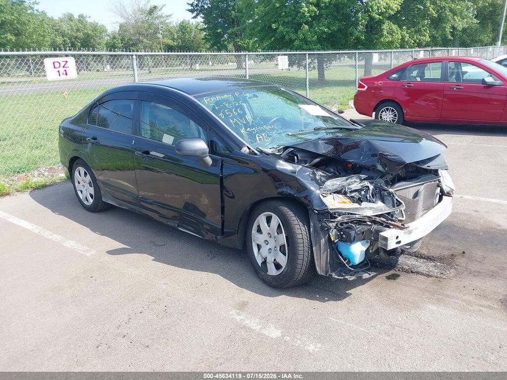 2HGFA1F53AH326566 2010 HONDA CIVIC photo no. 1