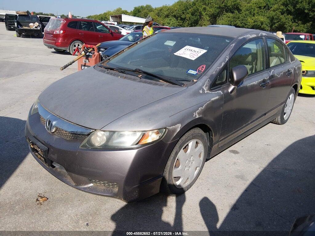 2HGFA1F54AH546072 2010 HONDA CIVIC photo no. 2