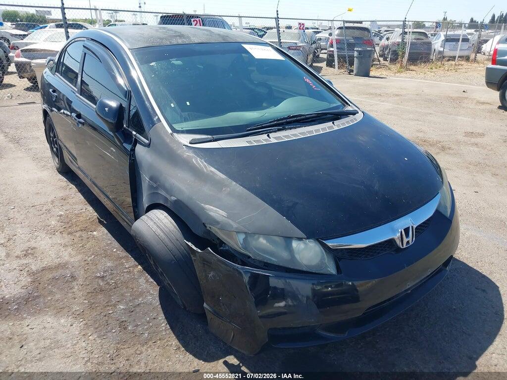 2HGFA1F58AH584307 2010 HONDA CIVIC photo no. 1