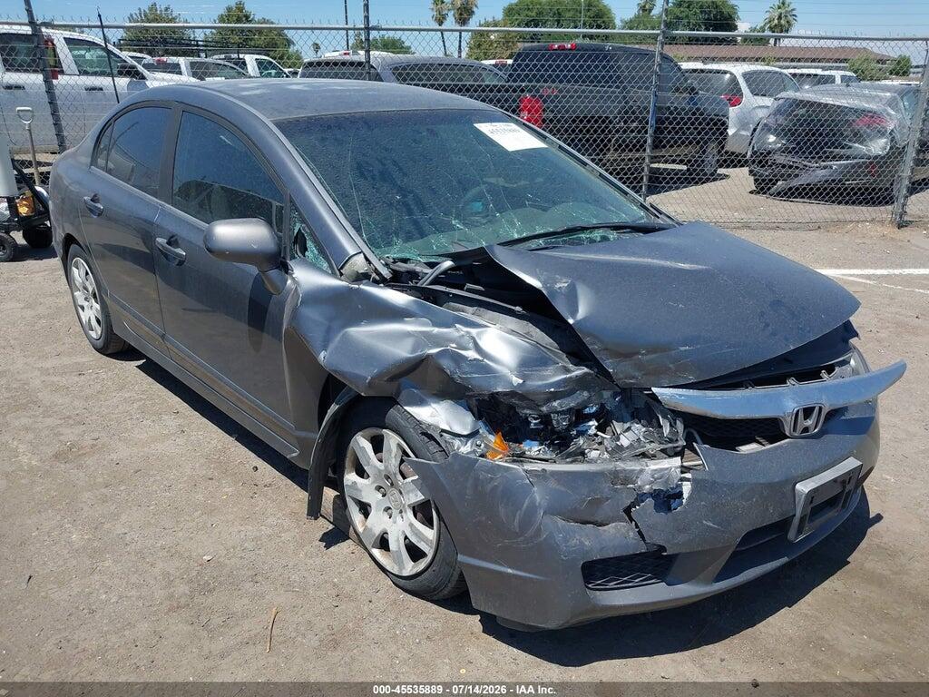 19XFA1F53AE037617 2010 HONDA CIVIC photo no. 1