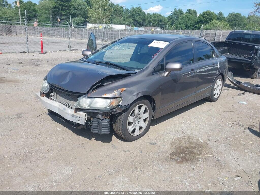 2HGFA1F59AH517389 2010 HONDA CIVIC photo no. 2