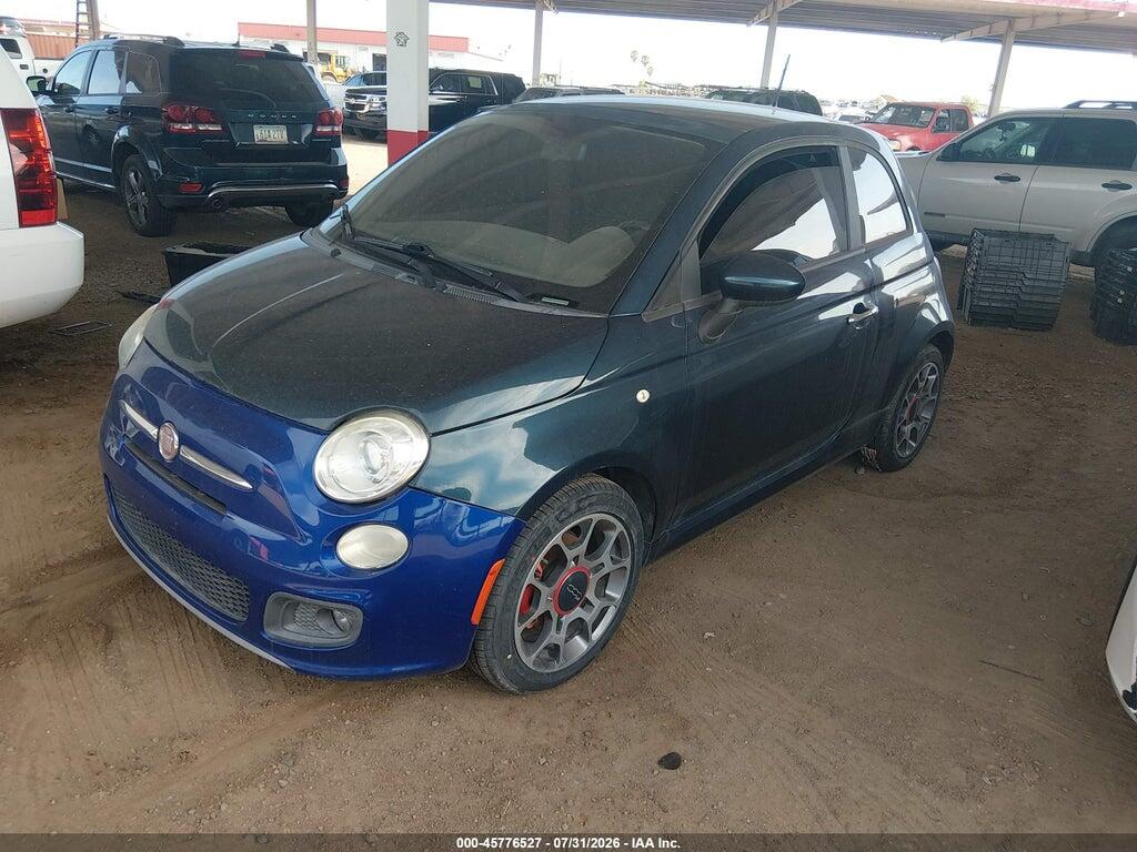 3C3CFFBR2DT612997 2013 FIAT 500 photo no. 2