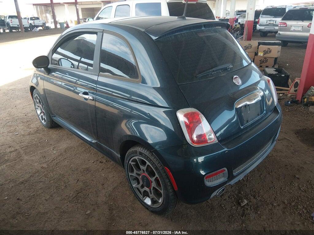 3C3CFFBR2DT612997 2013 FIAT 500 photo no. 3