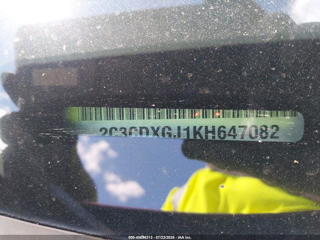 2C3CDXGJ1KH647082 2019 DODGE CHARGER photo no. 9