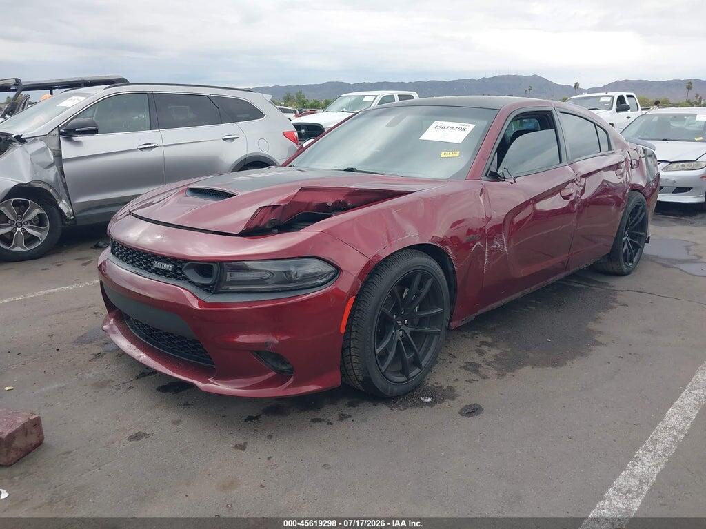 2C3CDXGJXKH619264 2019 DODGE CHARGER photo no. 2