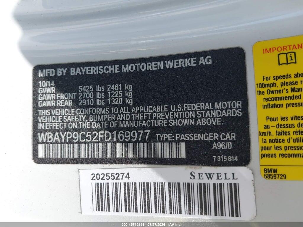 WBAYP9C52FD169977 2015 BMW 650I photo no. 9