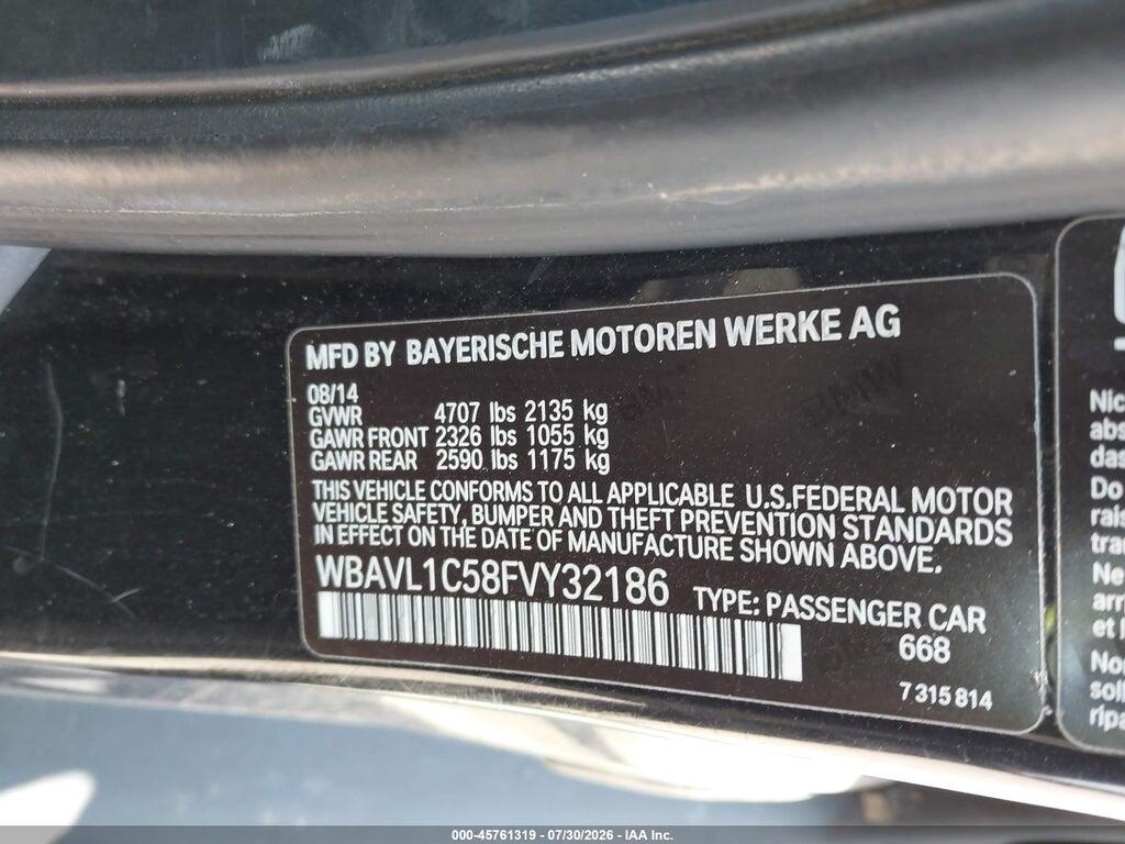 WBAVL1C58FVY32186 2015 BMW X1 photo no. 9