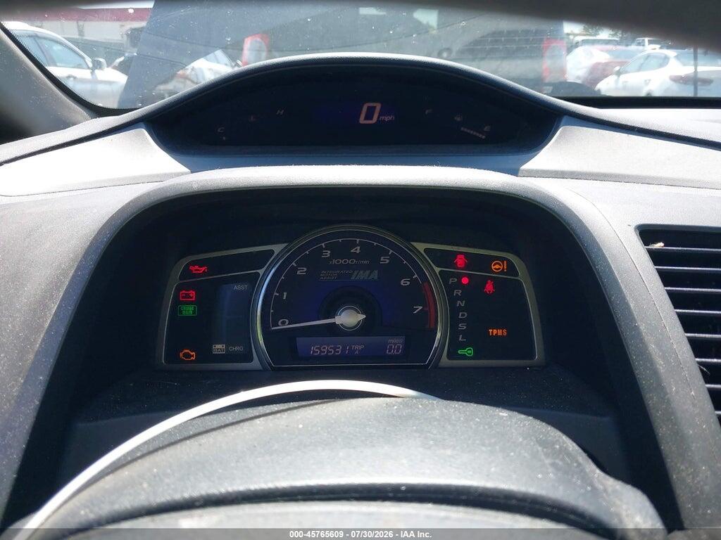 JHMFA3F20AS001686 2010 HONDA CIVIC HYBRID photo no. 7