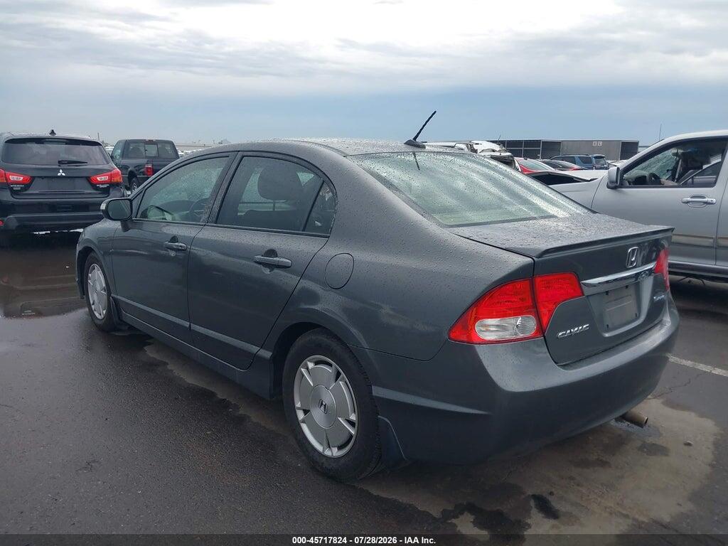 JHMFA3F24AS007149 2010 HONDA CIVIC HYBRID photo no. 3