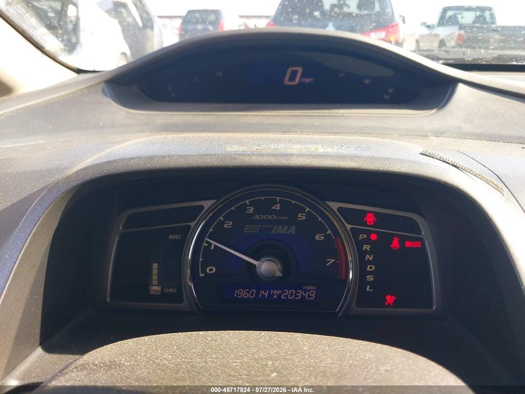 JHMFA3F24AS007149 2010 HONDA CIVIC HYBRID photo no. 7