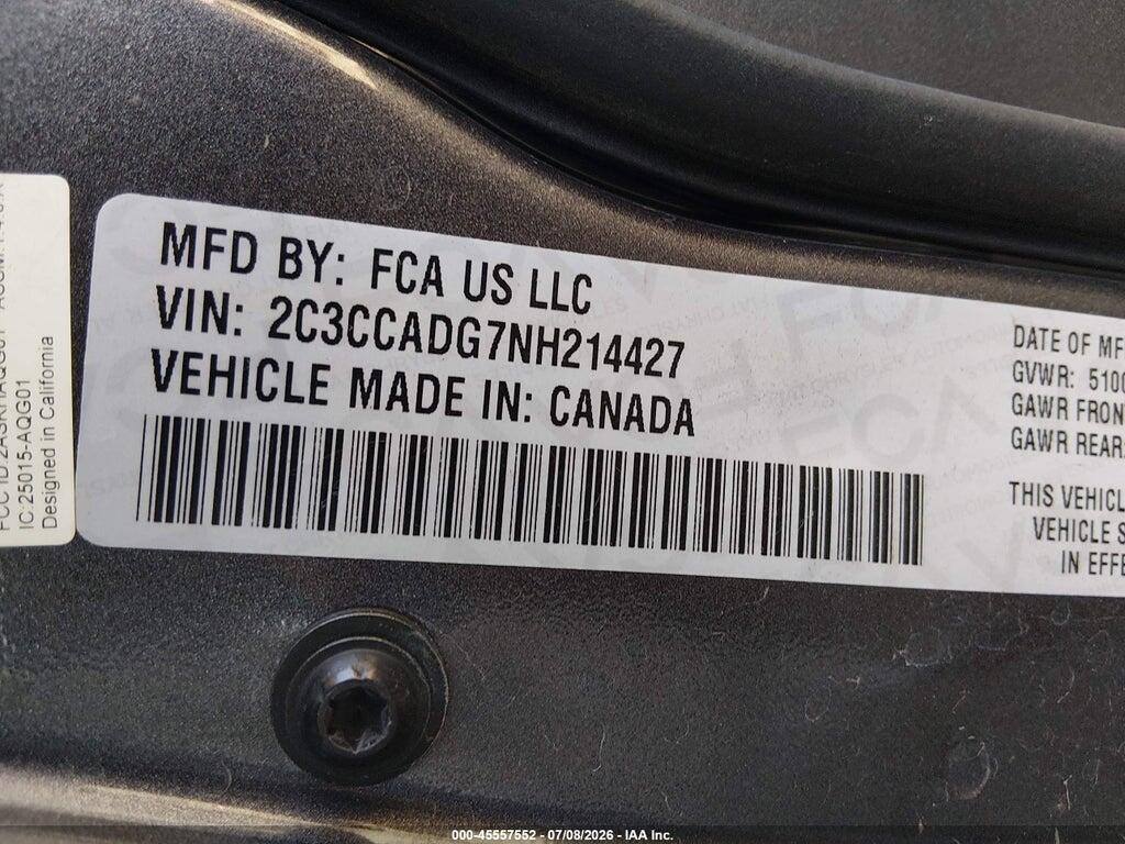 2C3CCADG7NH214427 2022 CHRYSLER 300 photo no. 9