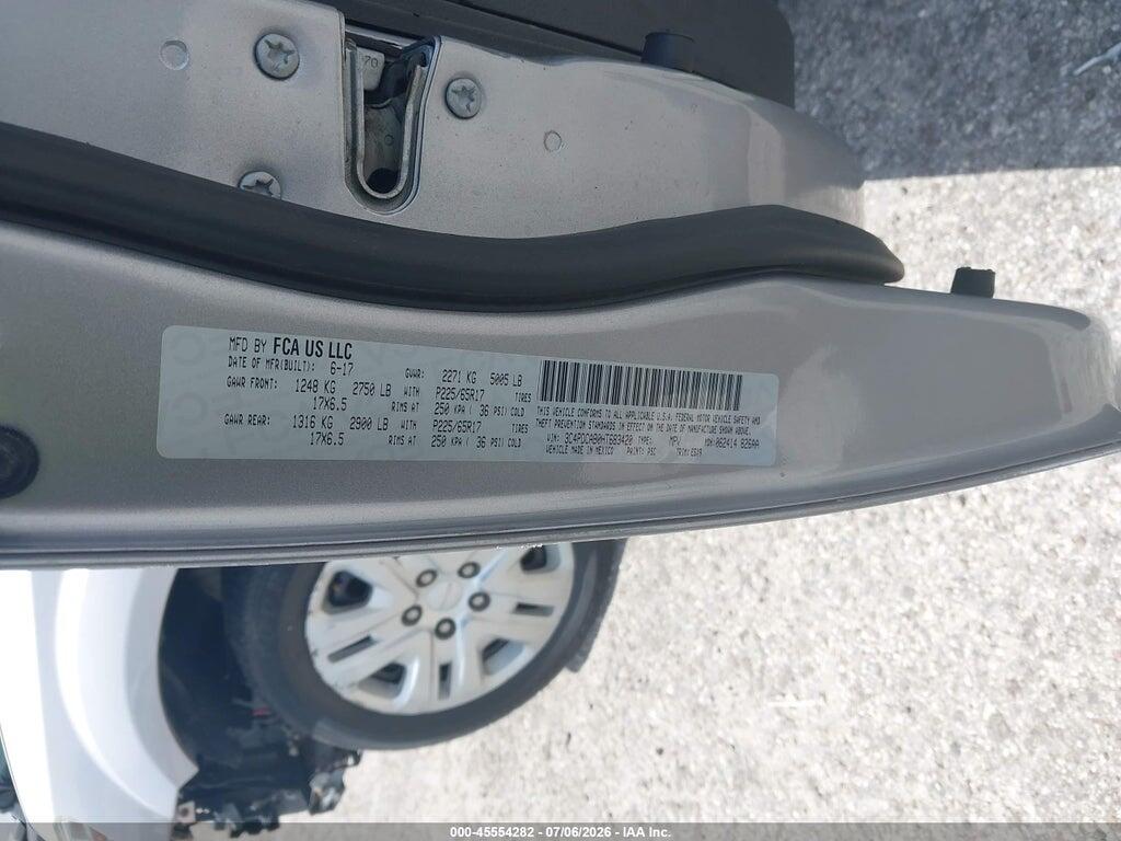 3C4PDCAB0HT683420 2017 DODGE JOURNEY photo no. 9