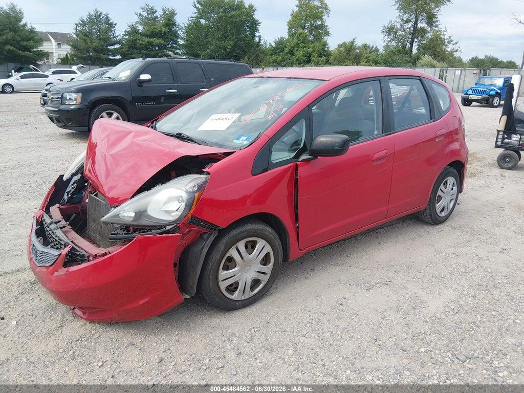 JHMGE8H25AC010607 2010 HONDA FIT photo no. 2