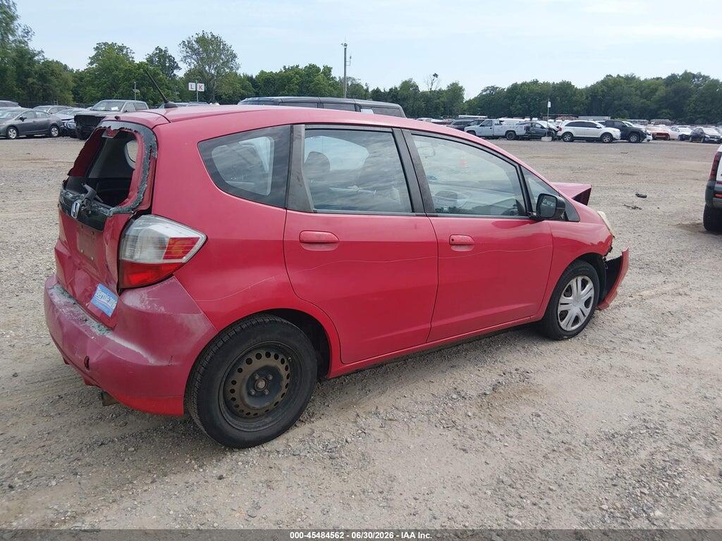 JHMGE8H25AC010607 2010 HONDA FIT photo no. 4