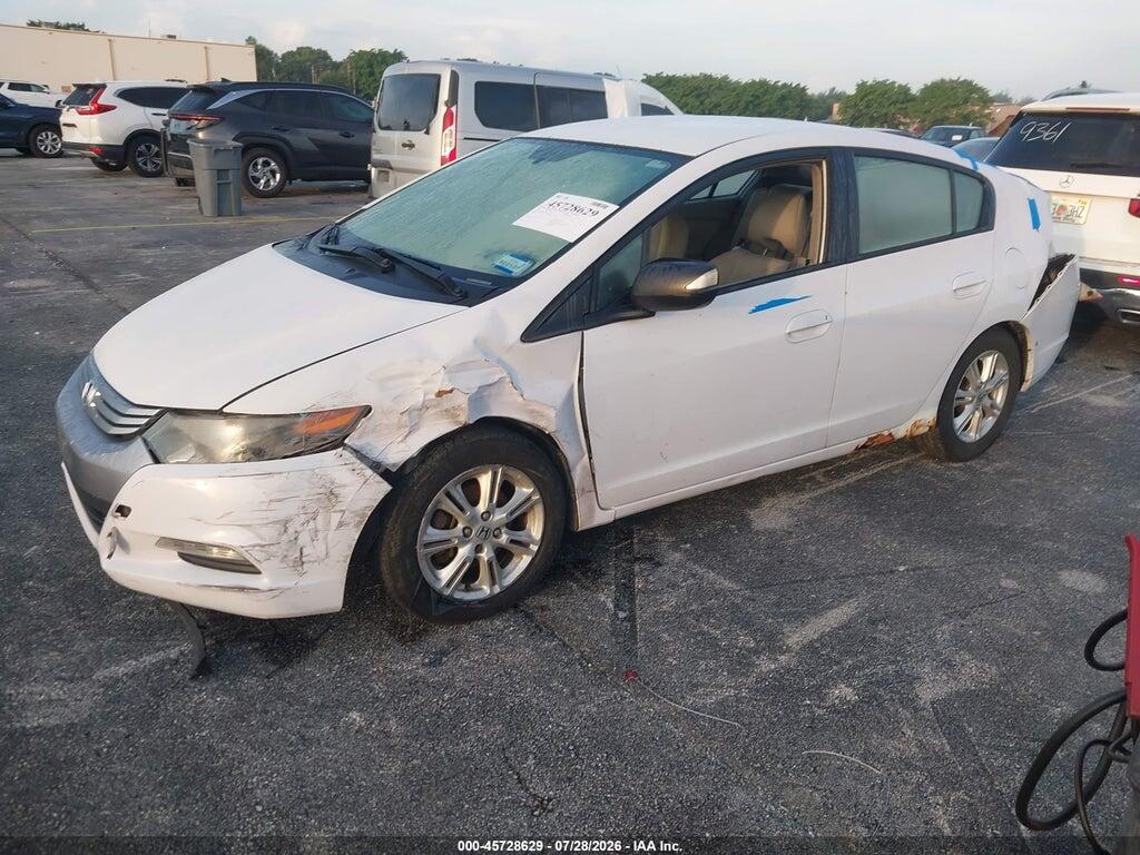 JHMZE2H71AS010630 2010 HONDA INSIGHT photo no. 2