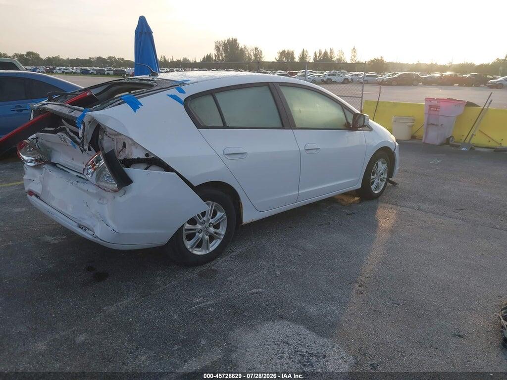 JHMZE2H71AS010630 2010 HONDA INSIGHT photo no. 4
