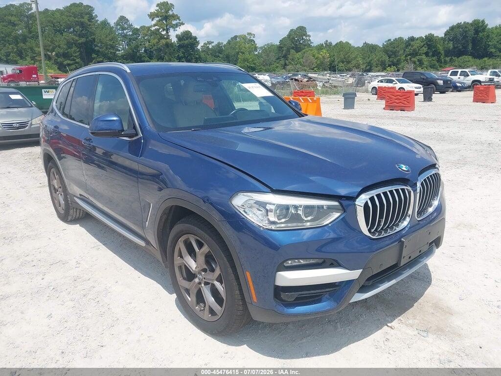 5UXTY5C03M9H22905 2021 BMW X3 photo no. 1