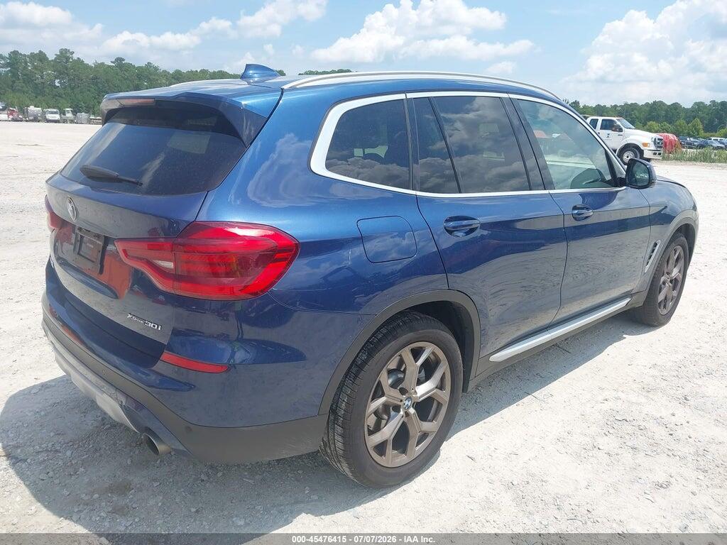 5UXTY5C03M9H22905 2021 BMW X3 photo no. 4