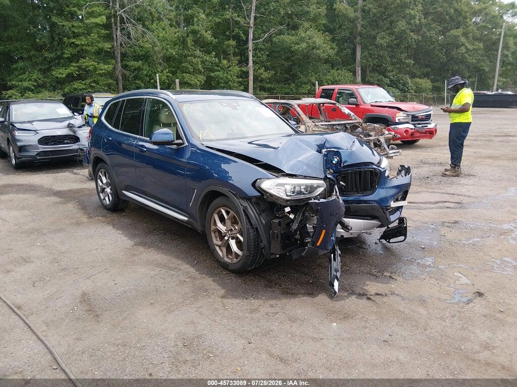 2021 BMW X3 PHEV 5UXTS1C08M9E85242