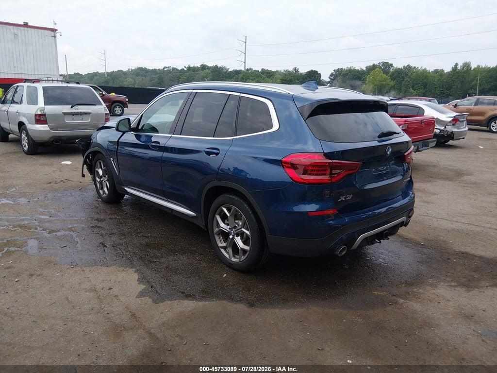 5UXTS1C08M9E85242 2021 BMW X3 PHEV photo no. 3